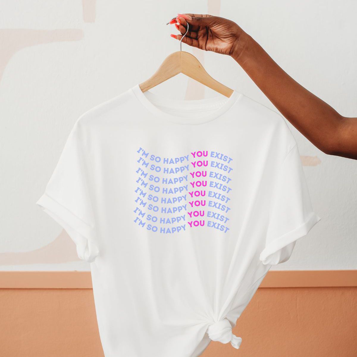 Happy Message Women's T-Shirt