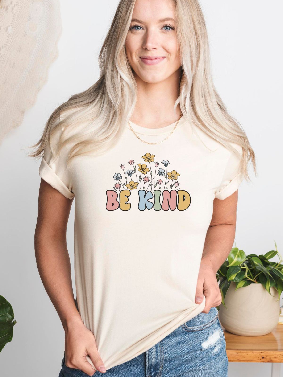 Be Kind Women T-Shirt Spring