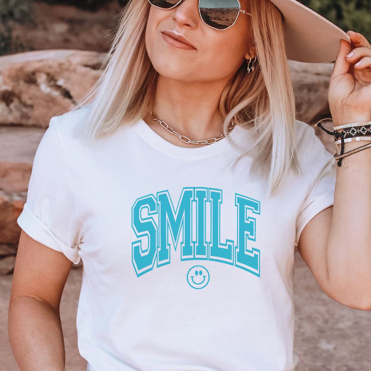 Smile Women's T-Shirt Summer