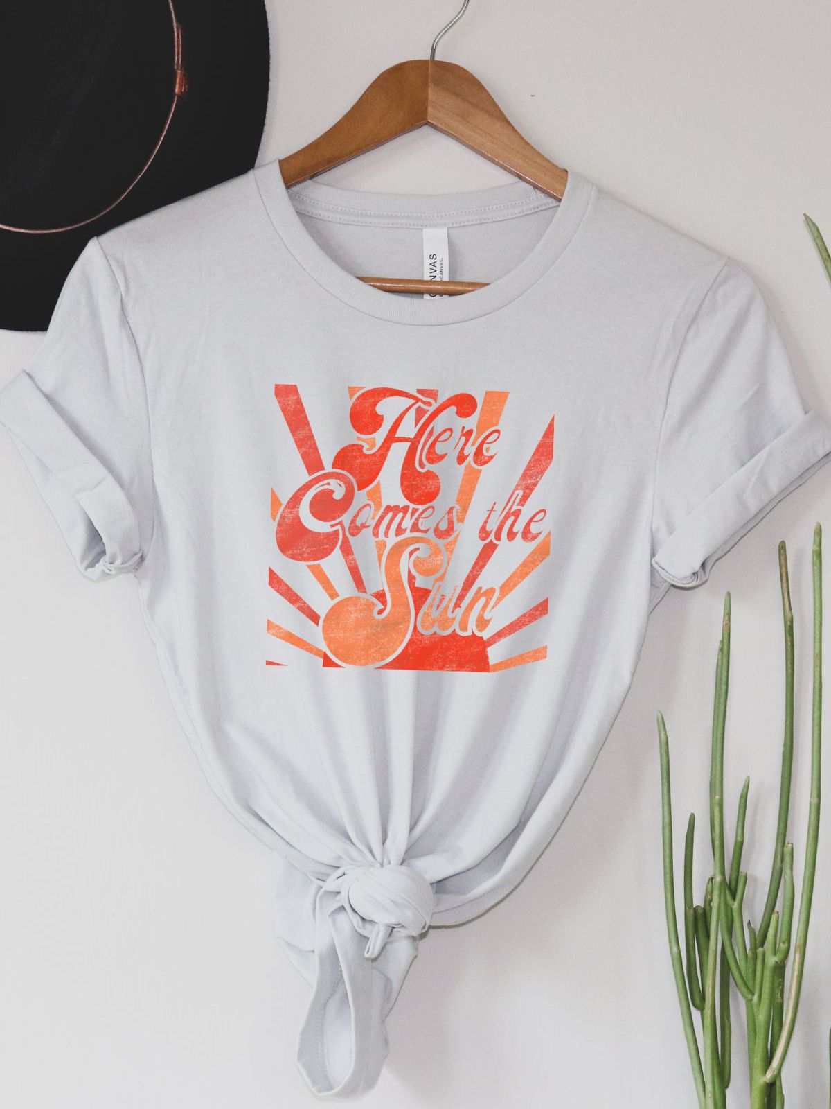 Here Comes the Sun Womens T-Shirt Spring