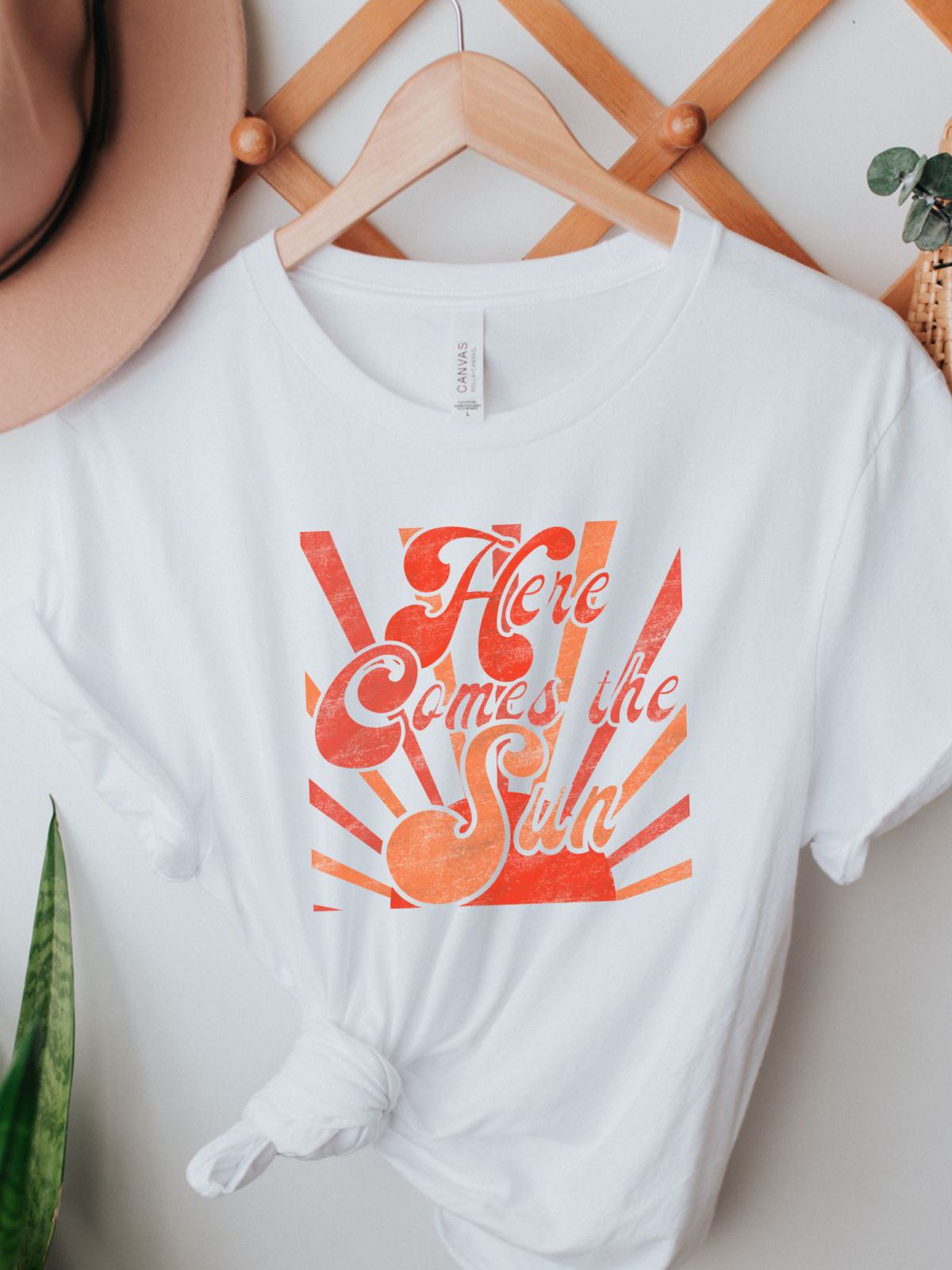 Here Comes the Sun Womens T-Shirt Spring