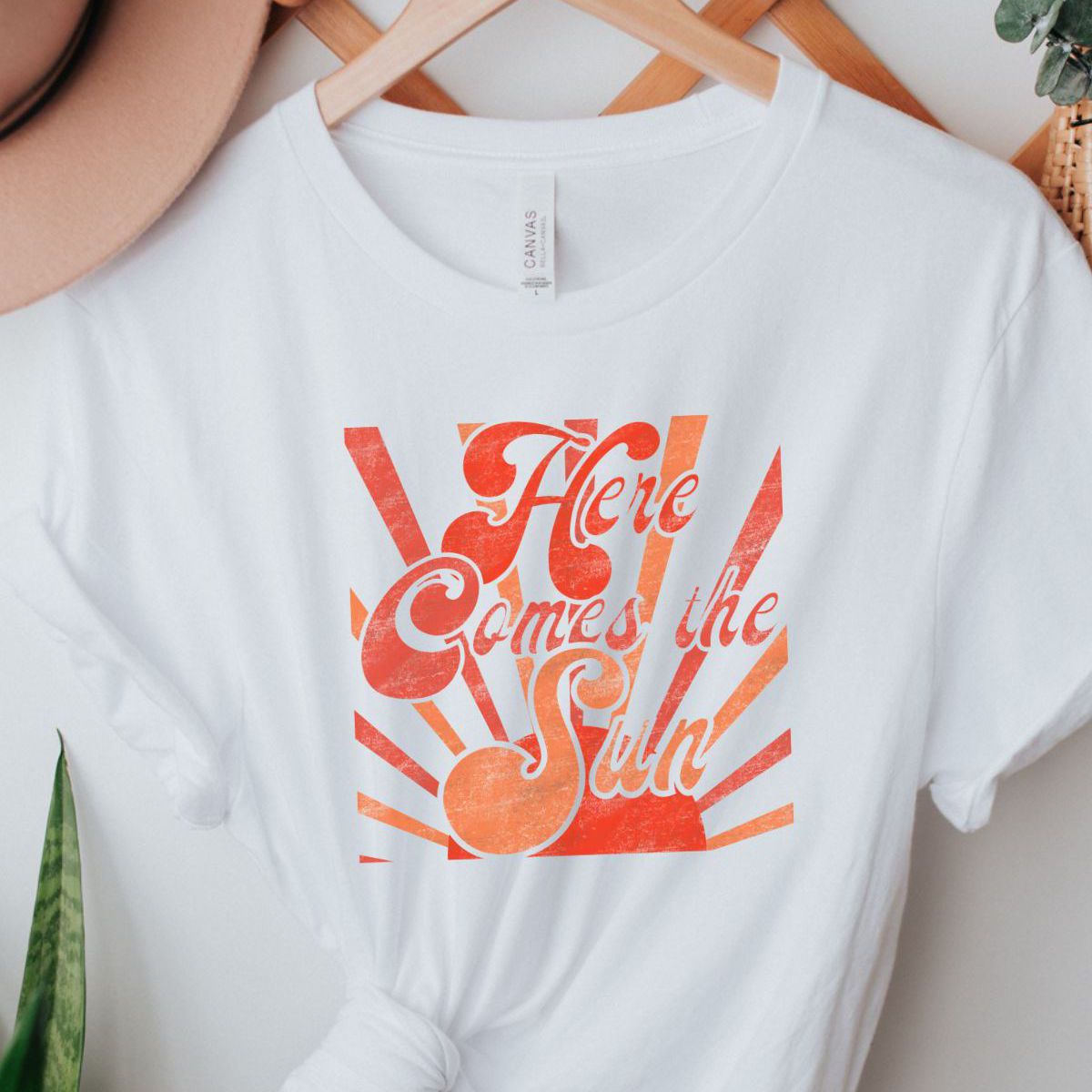 Here Comes the Sun Womens T-Shirt Spring
