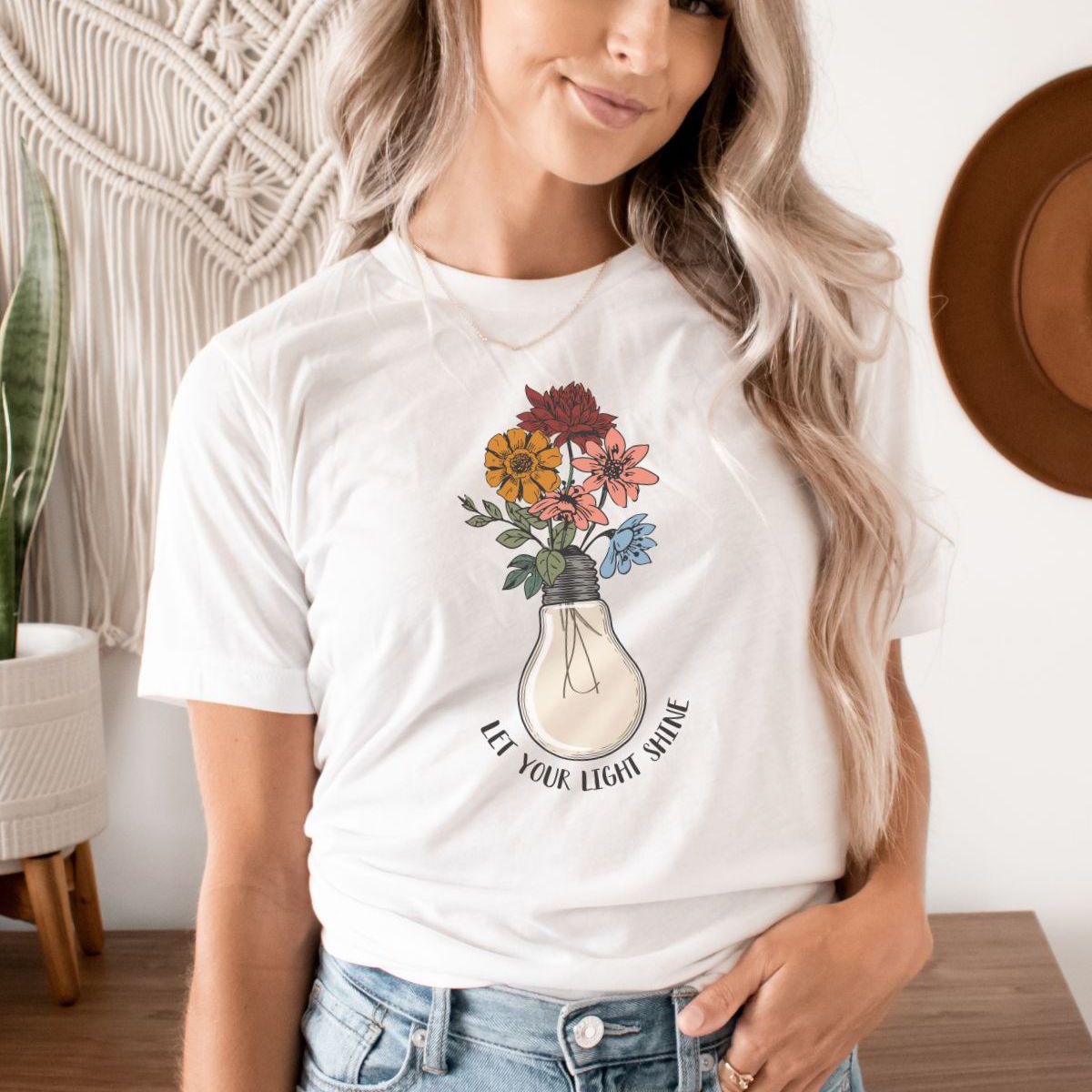 Floral Light Women'S Shirt Spring