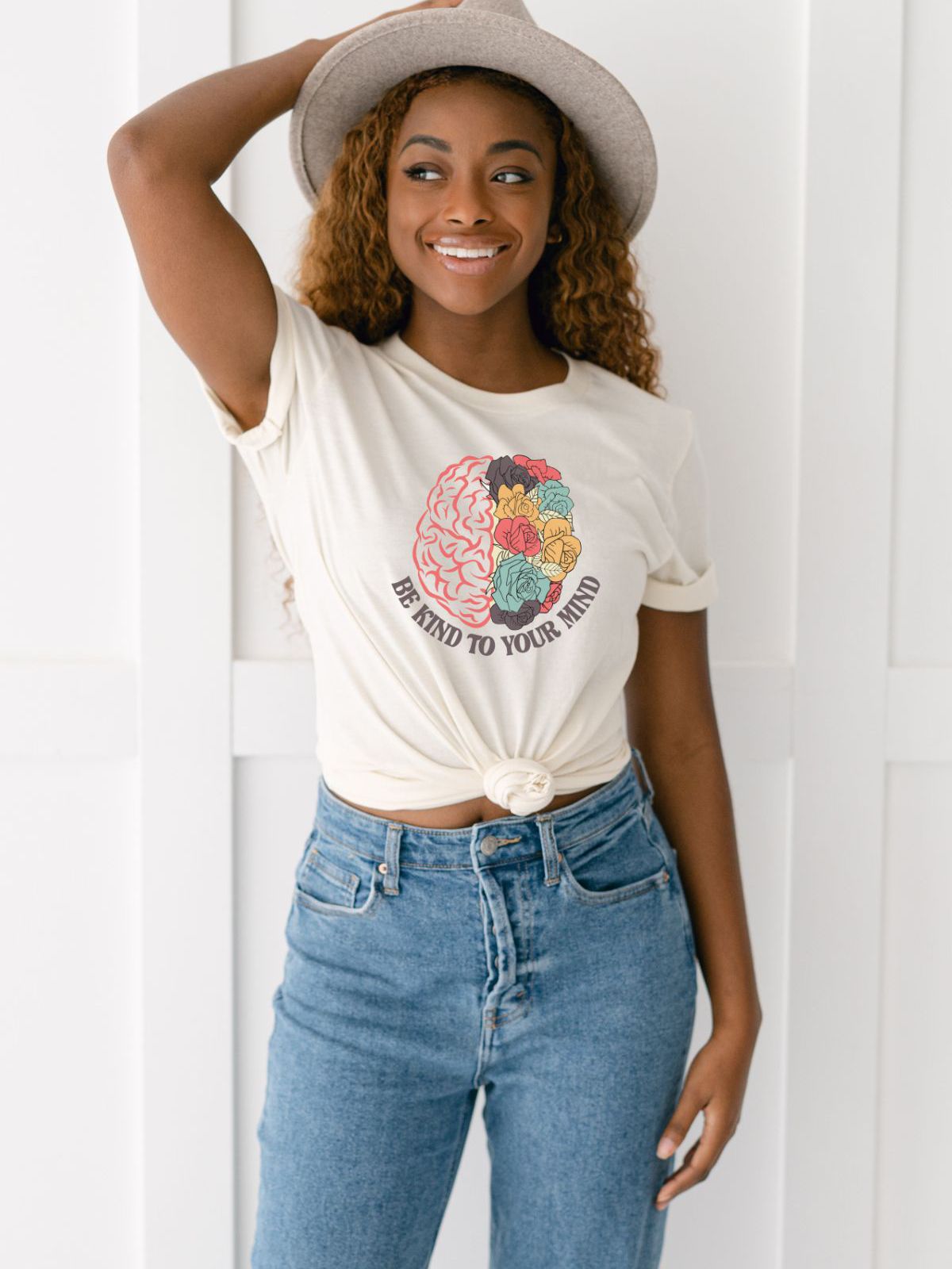 Be Kind Women T-Shirt Mental Health