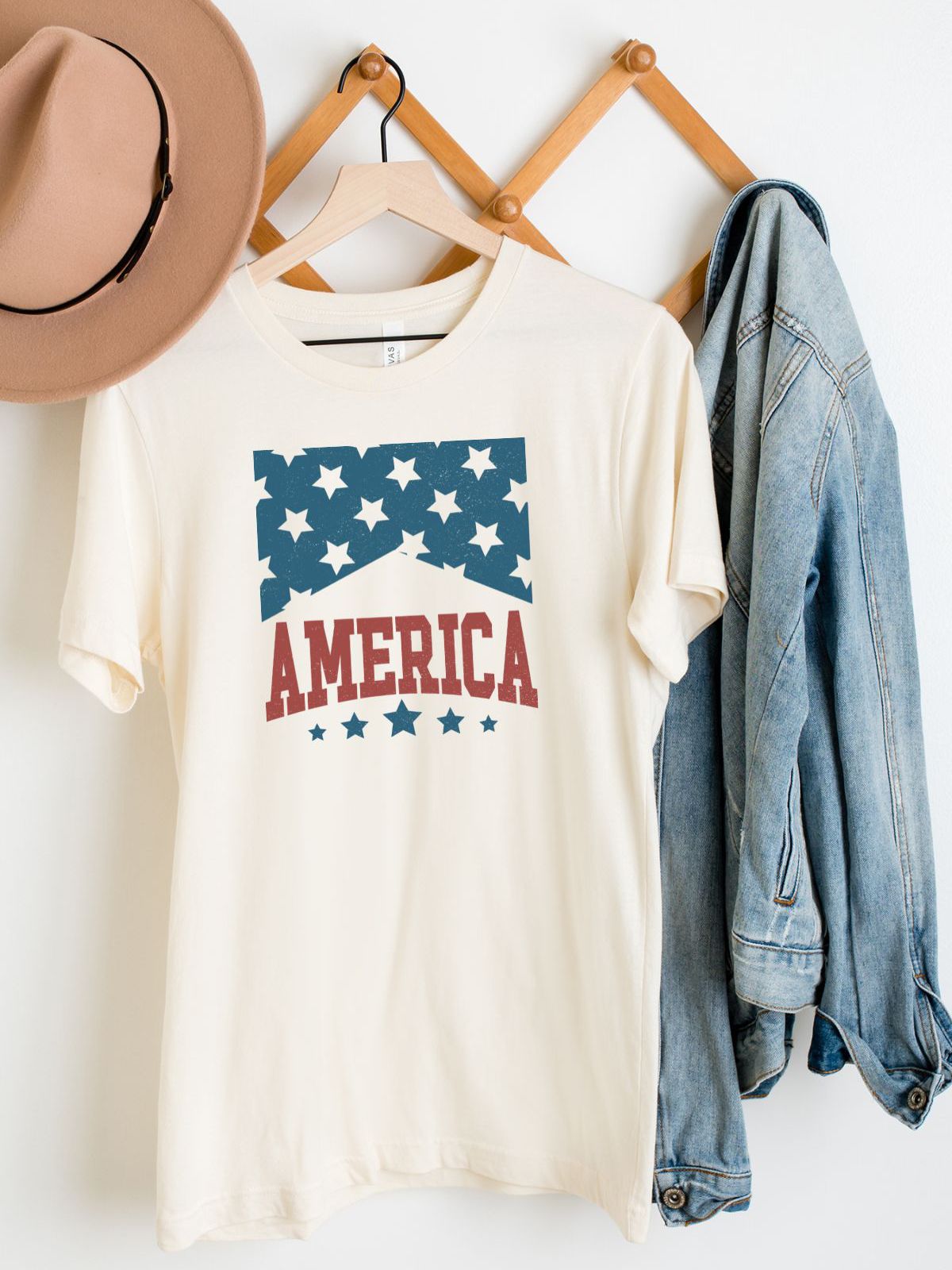 American Women T-shirt Independence Day