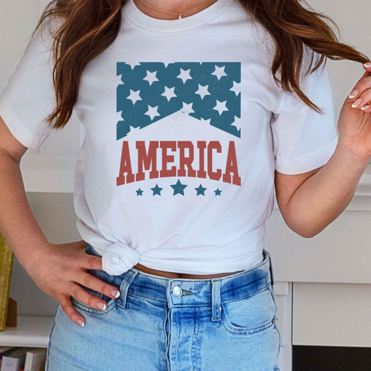 American Women T-shirt Independence Day