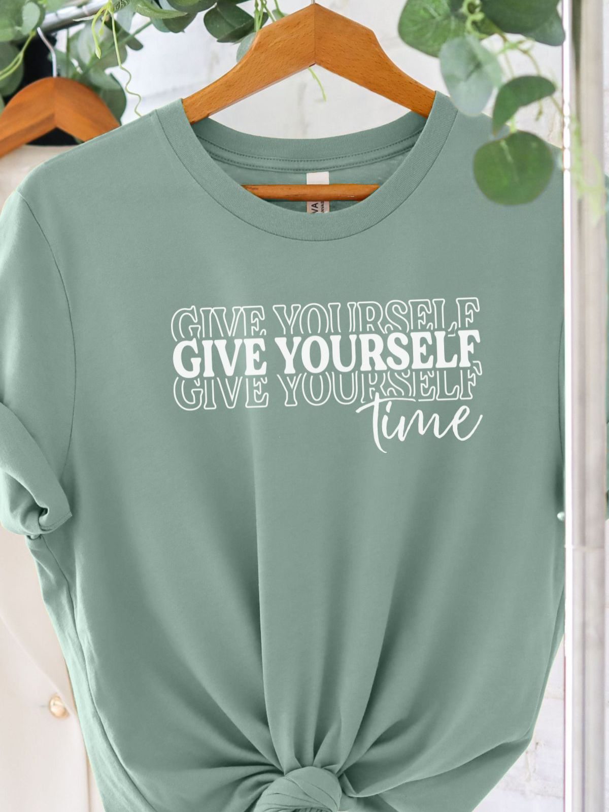 Give Yourself Women'S T-Shirt Casual Wear