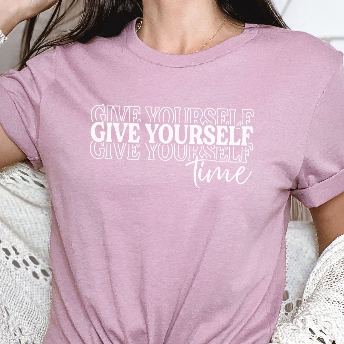 Give Yourself Women'S T-Shirt Casual Wear