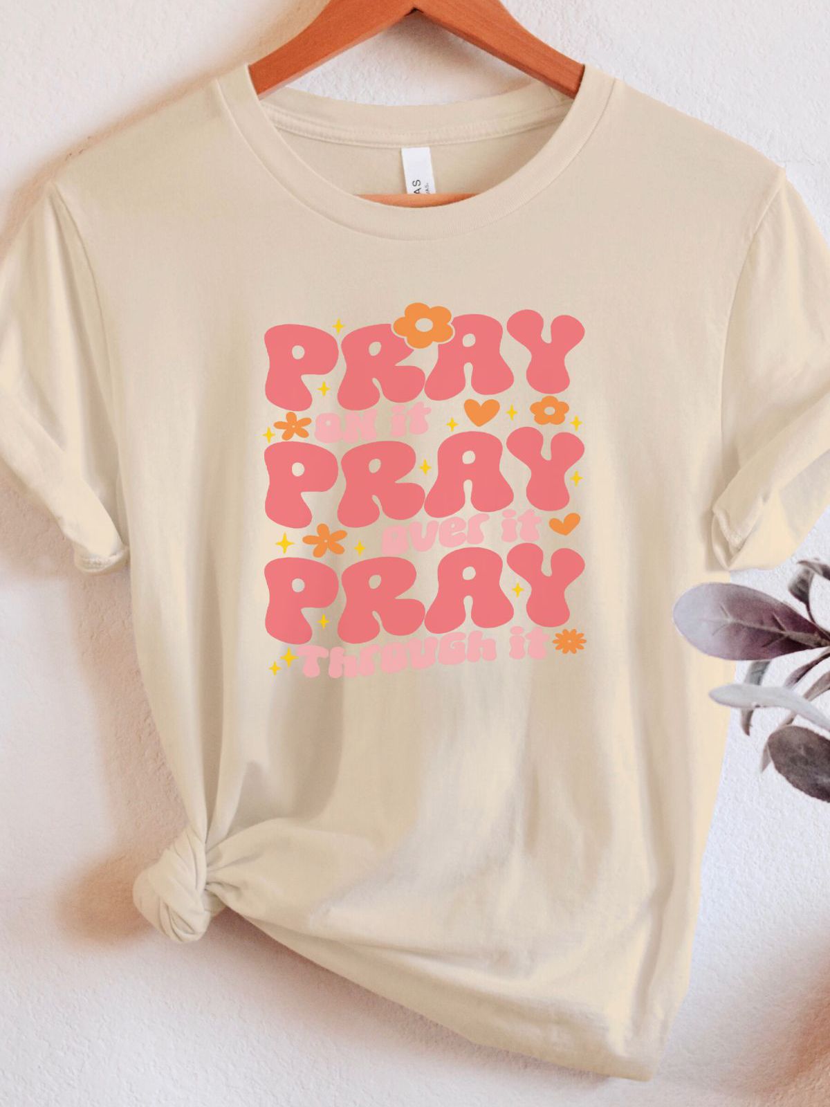 Pray Women T-Shirt Everyday Wear