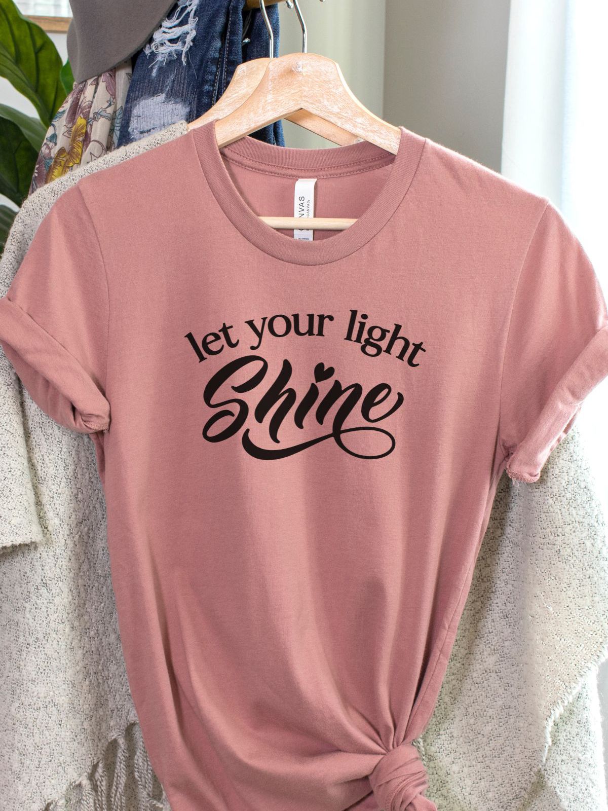 Let Your Light Shine Women'S Tee Spring