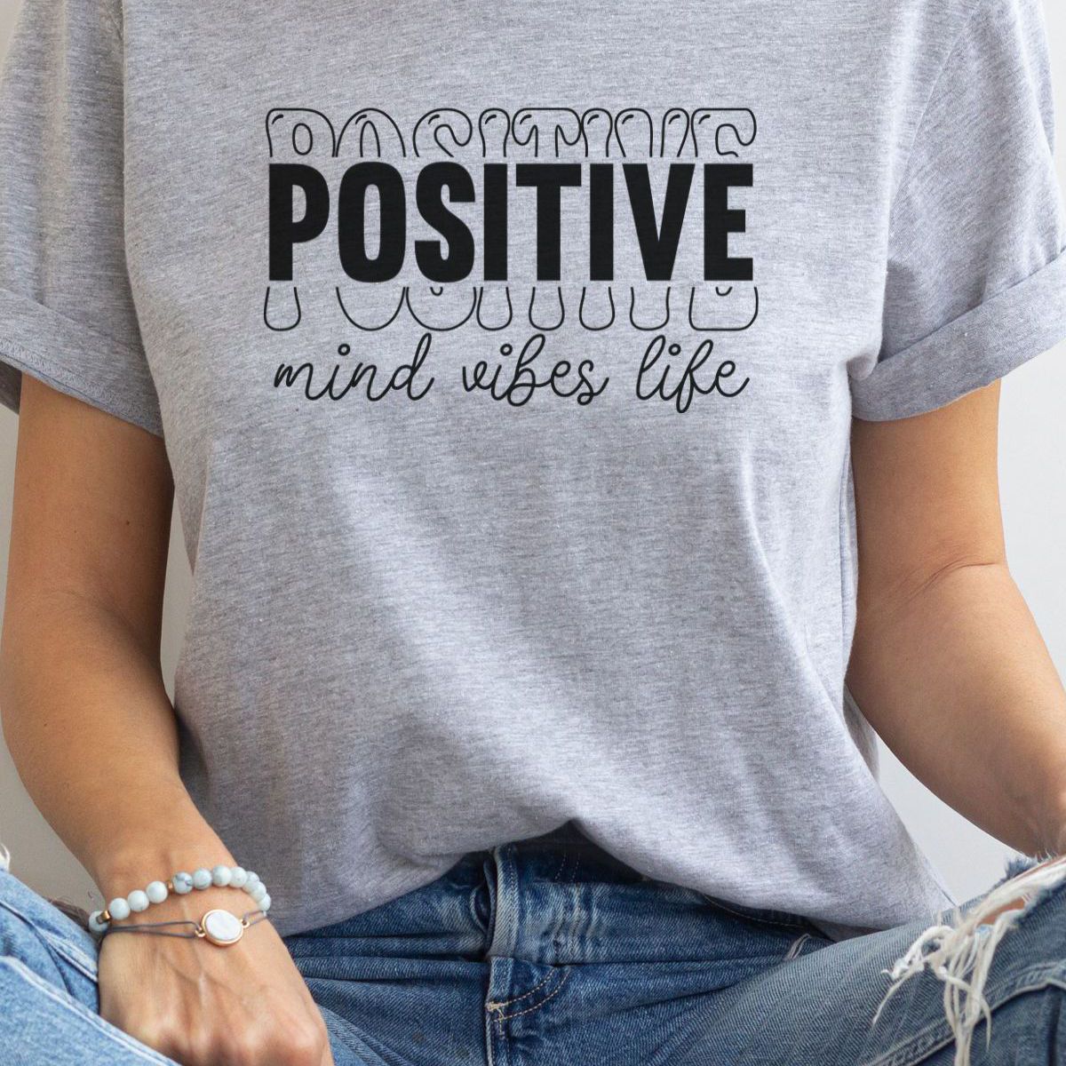 Positive Womens T-shirt Casual