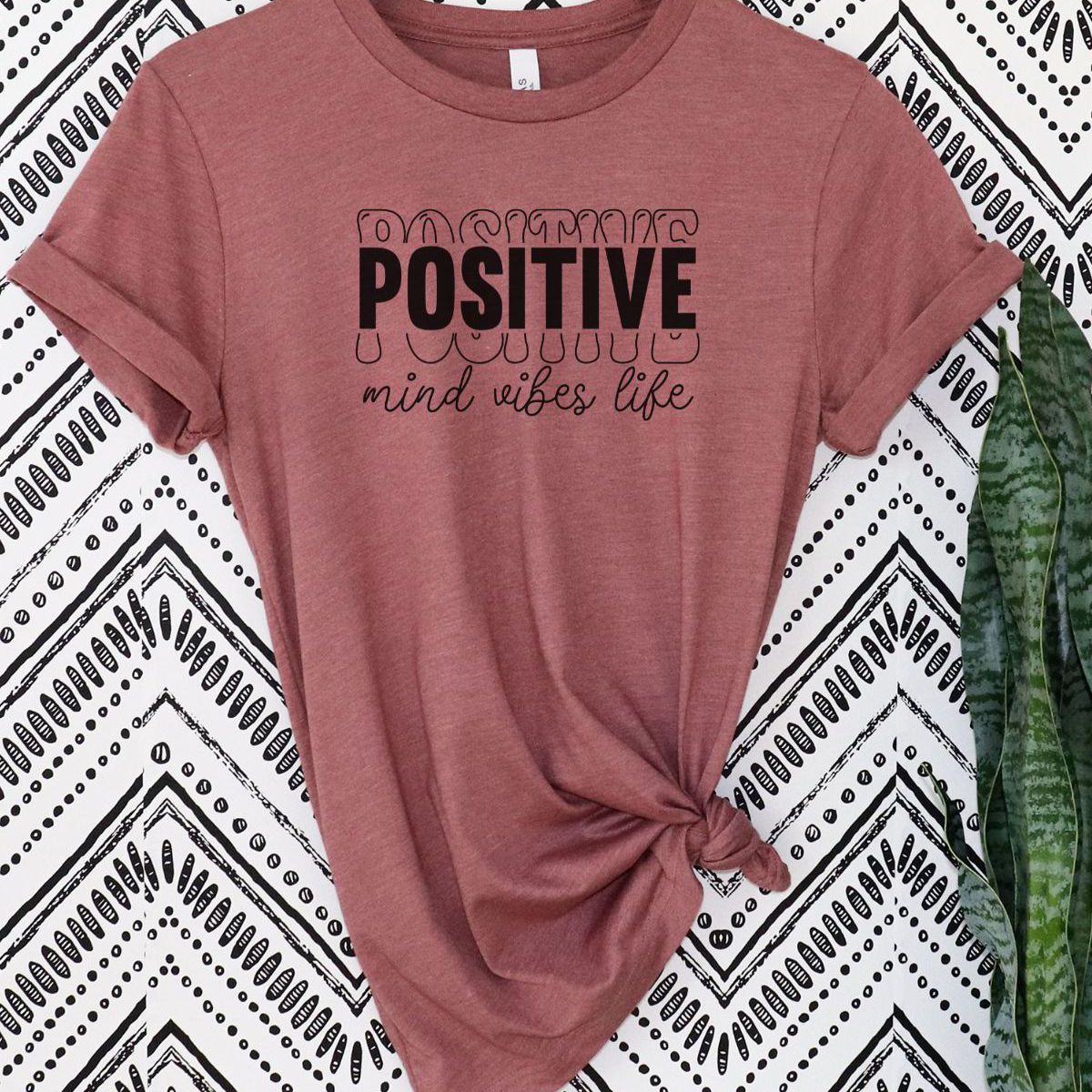 Positive Womens T-shirt Casual