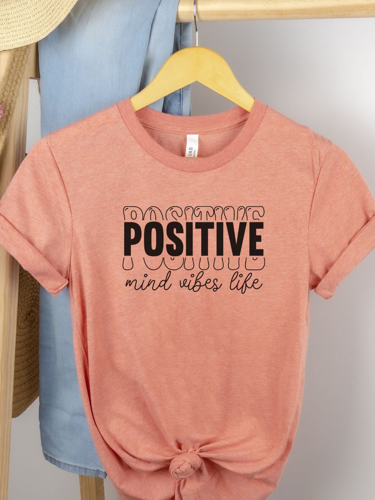Positive Womens T-shirt Casual