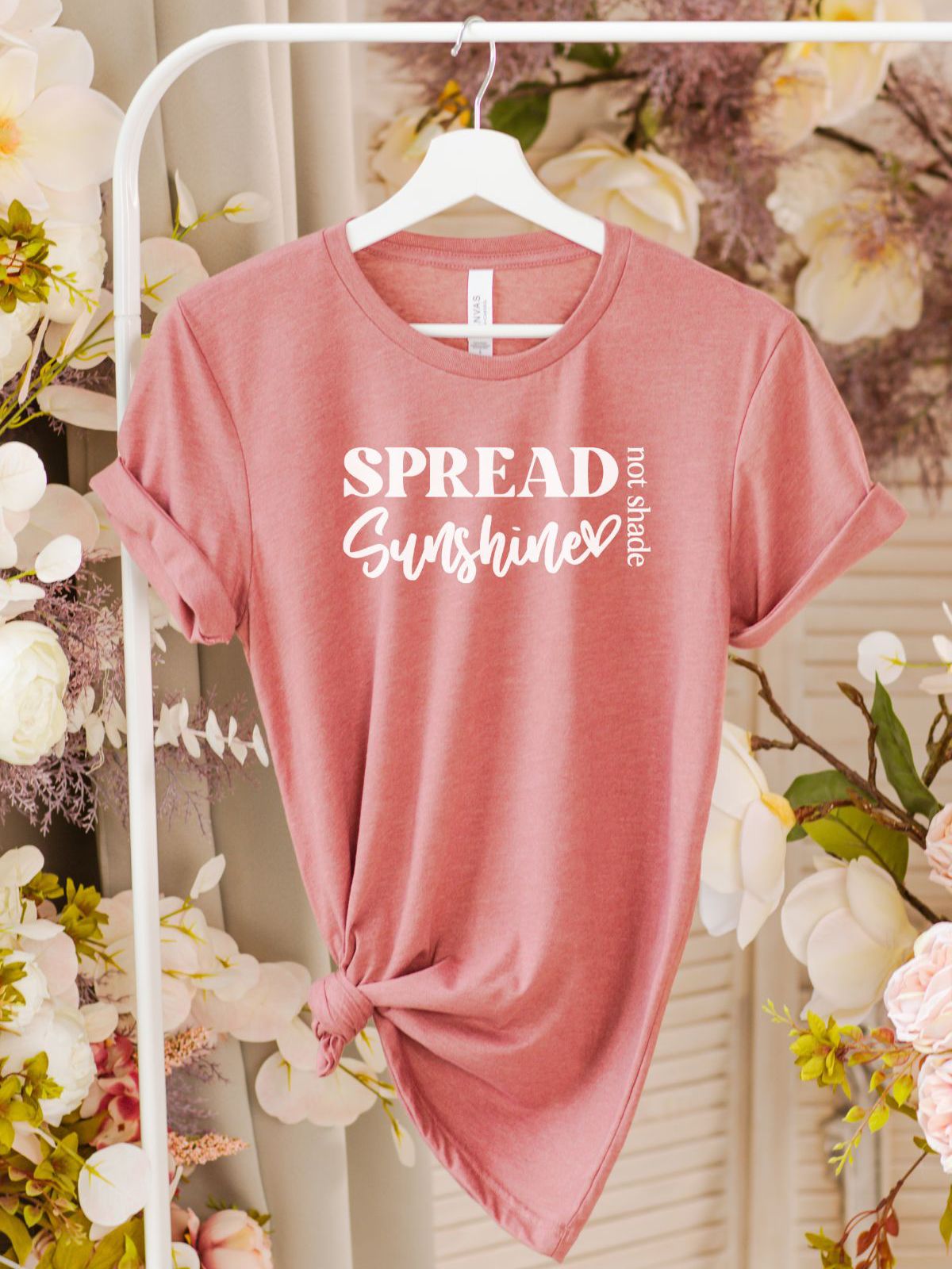 Spread Sunshine Womens T-Shirt Casual