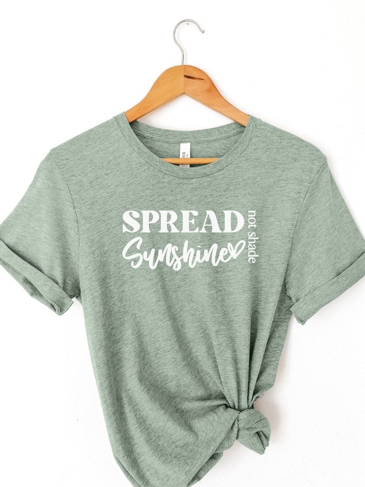 Spread Sunshine Womens T-Shirt Casual