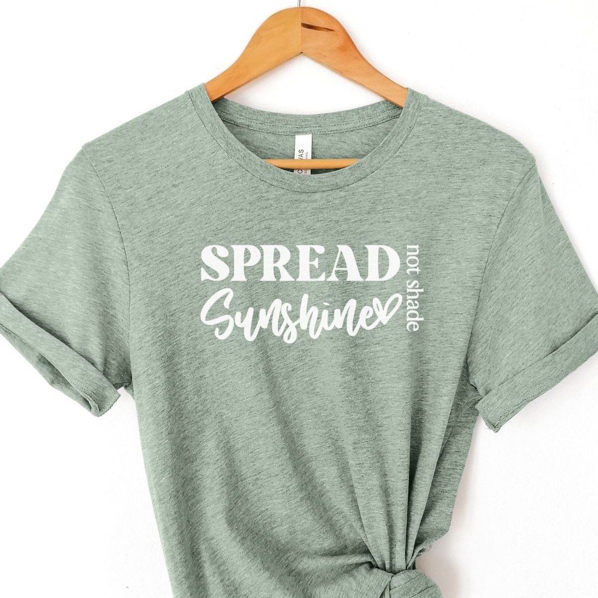 Spread Sunshine Womens T-Shirt Casual