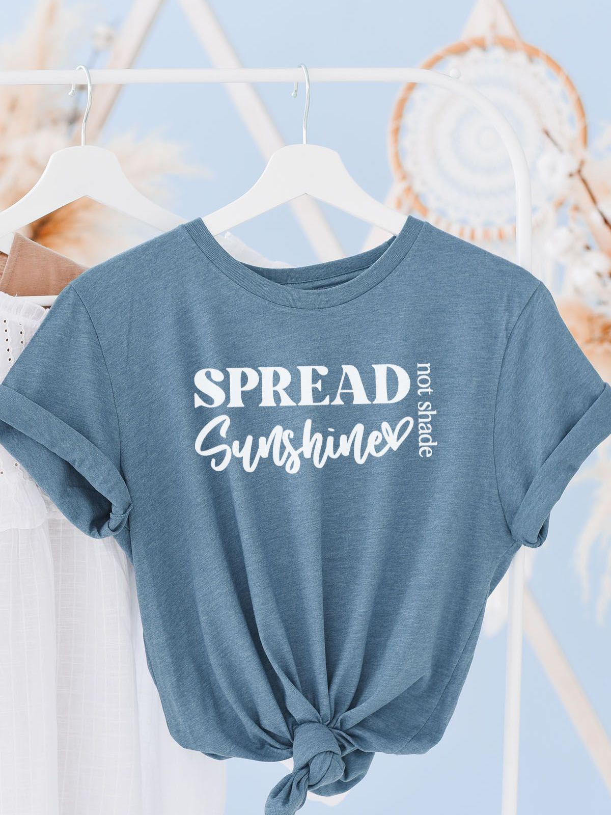 Spread Sunshine Womens T-Shirt Casual