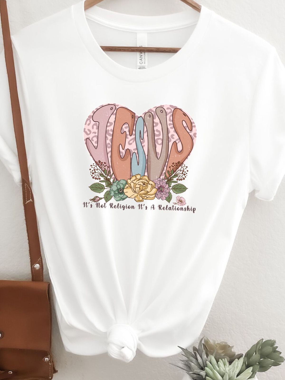 Heart Jesus Womens T-Shirt