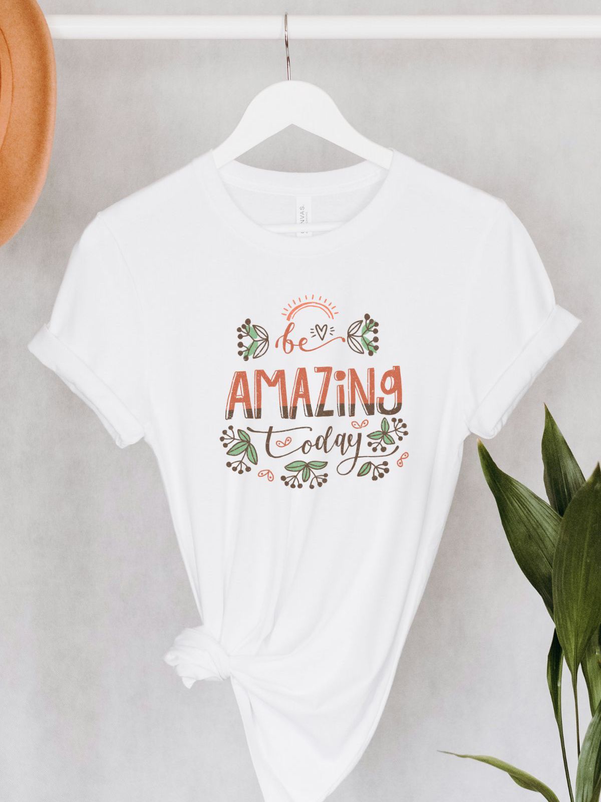 Be Amazing Womens T-Shirt Casual