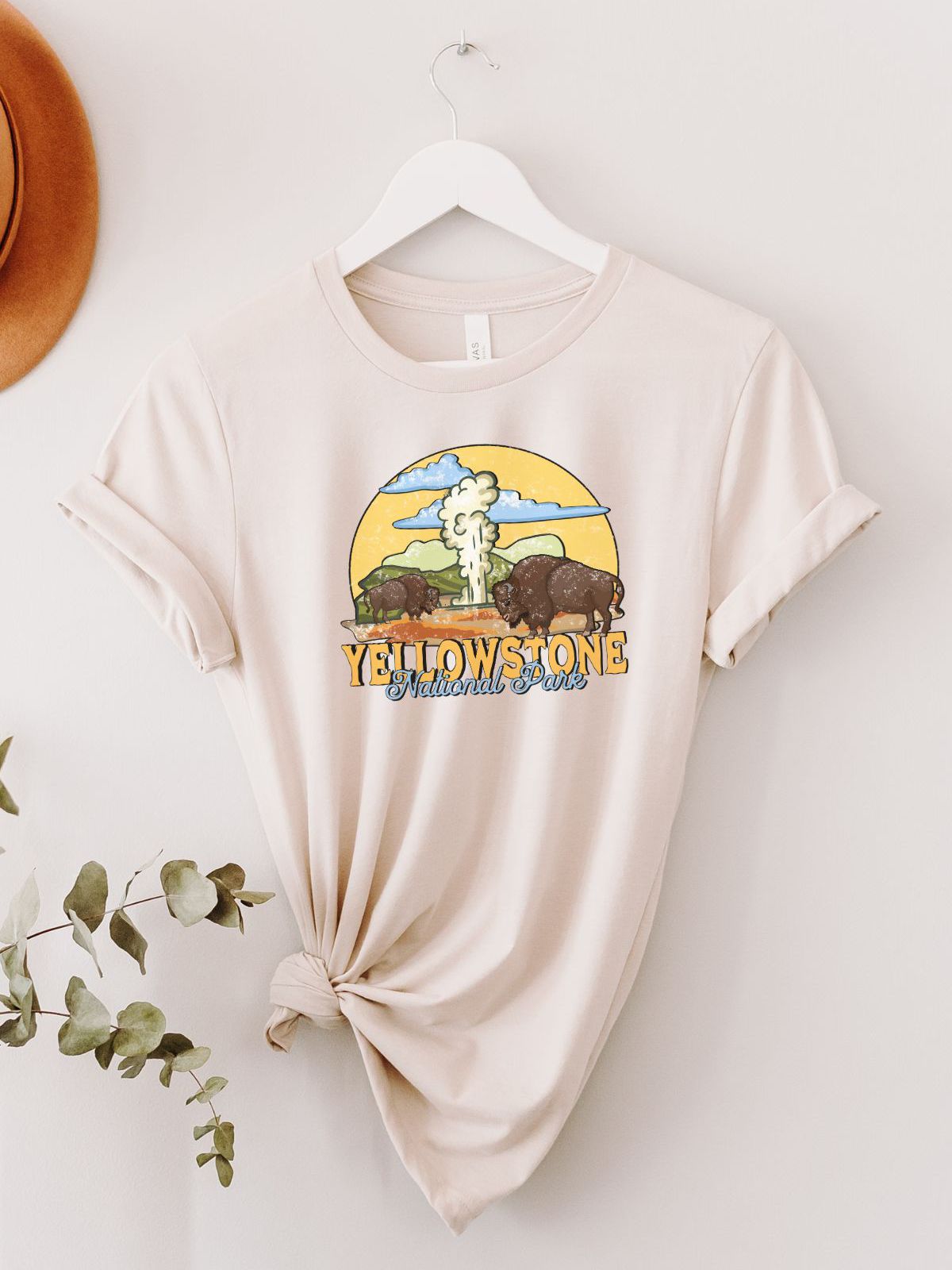 Yellowstone Women T-Shirt Adventure Outdoor