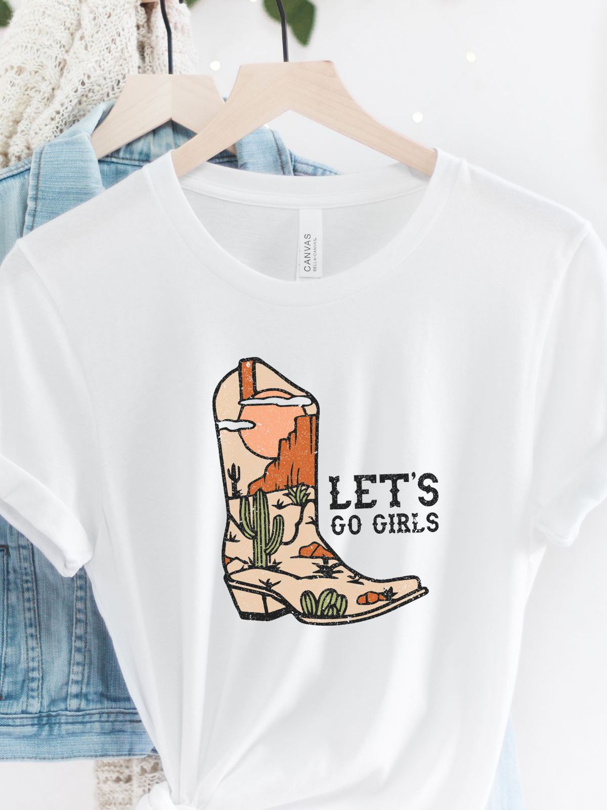 Let's Go Girls Women's T-Shirt Spring