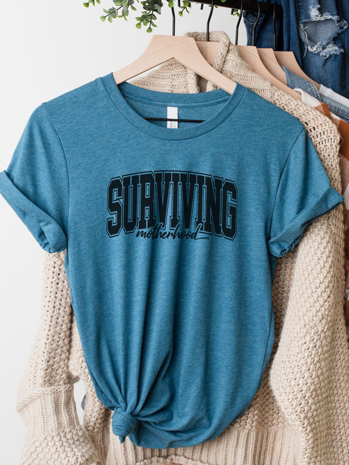 Surviving Motherhood Women's T-Shirt Casual