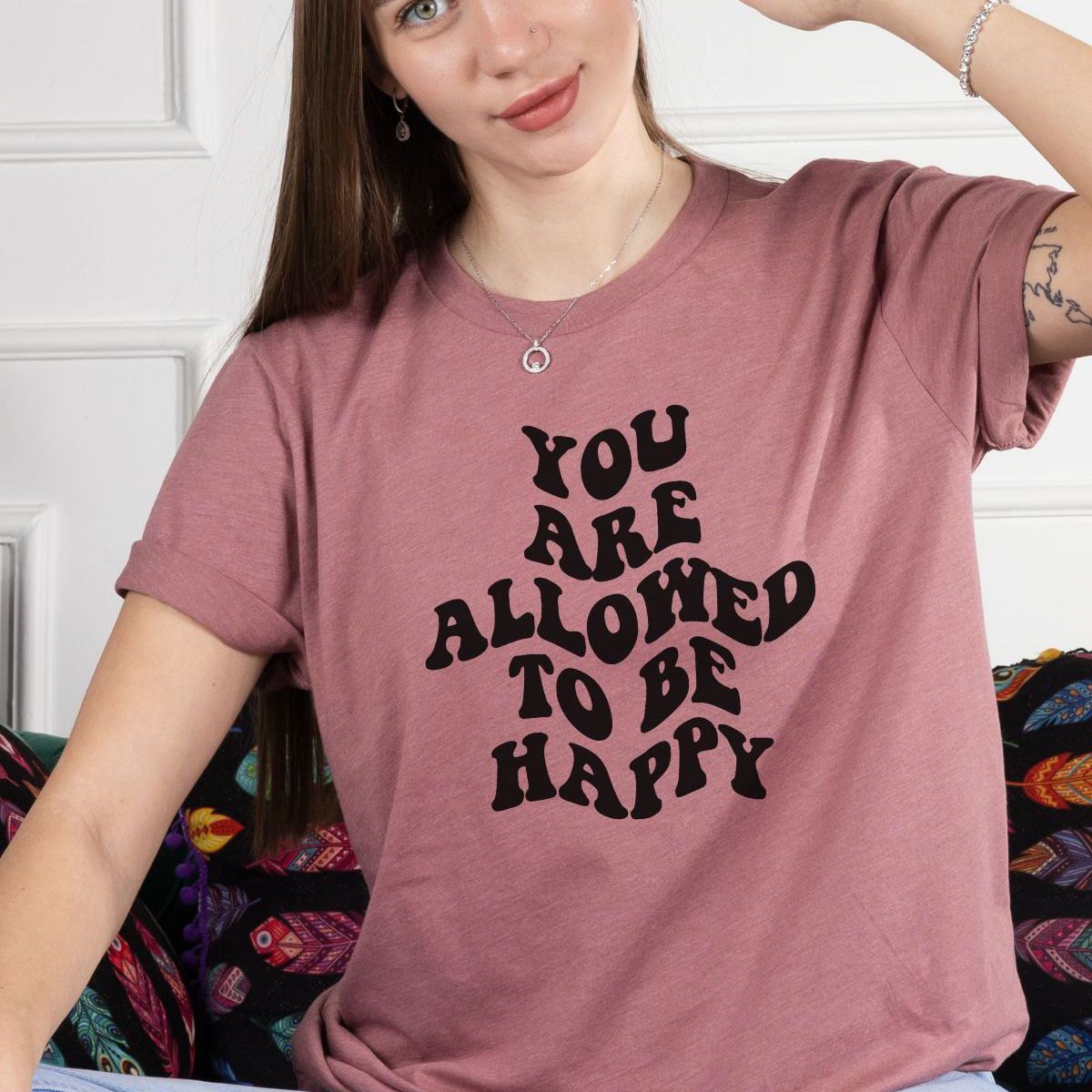 You Are Allowed T-Shirt Women Casual