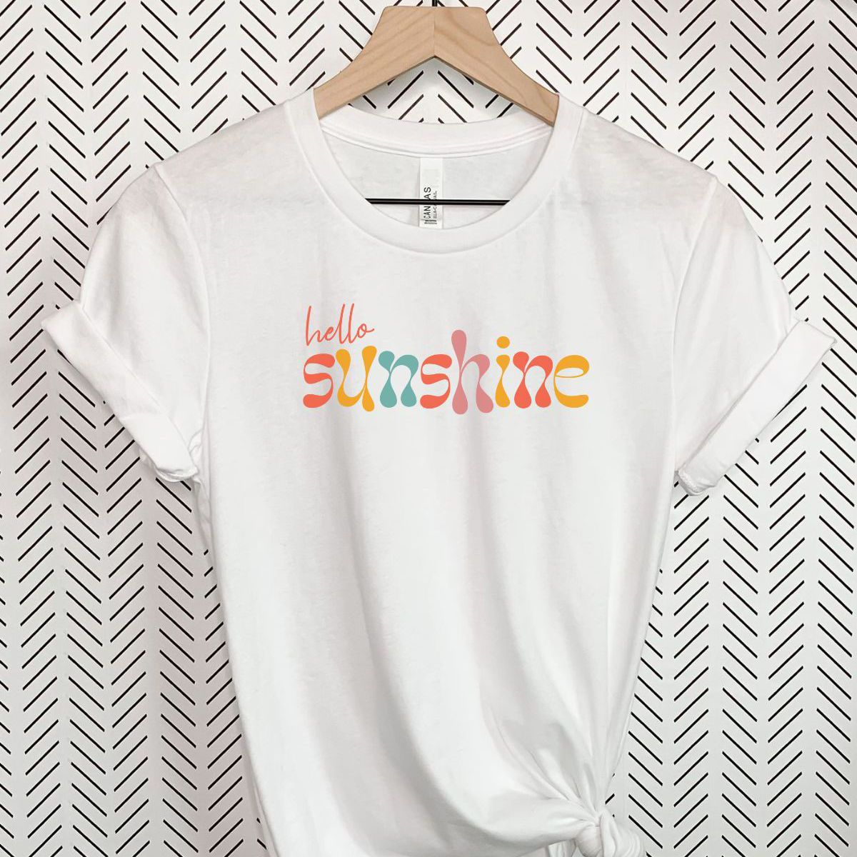Hello Sunshine Womens Tee Summer