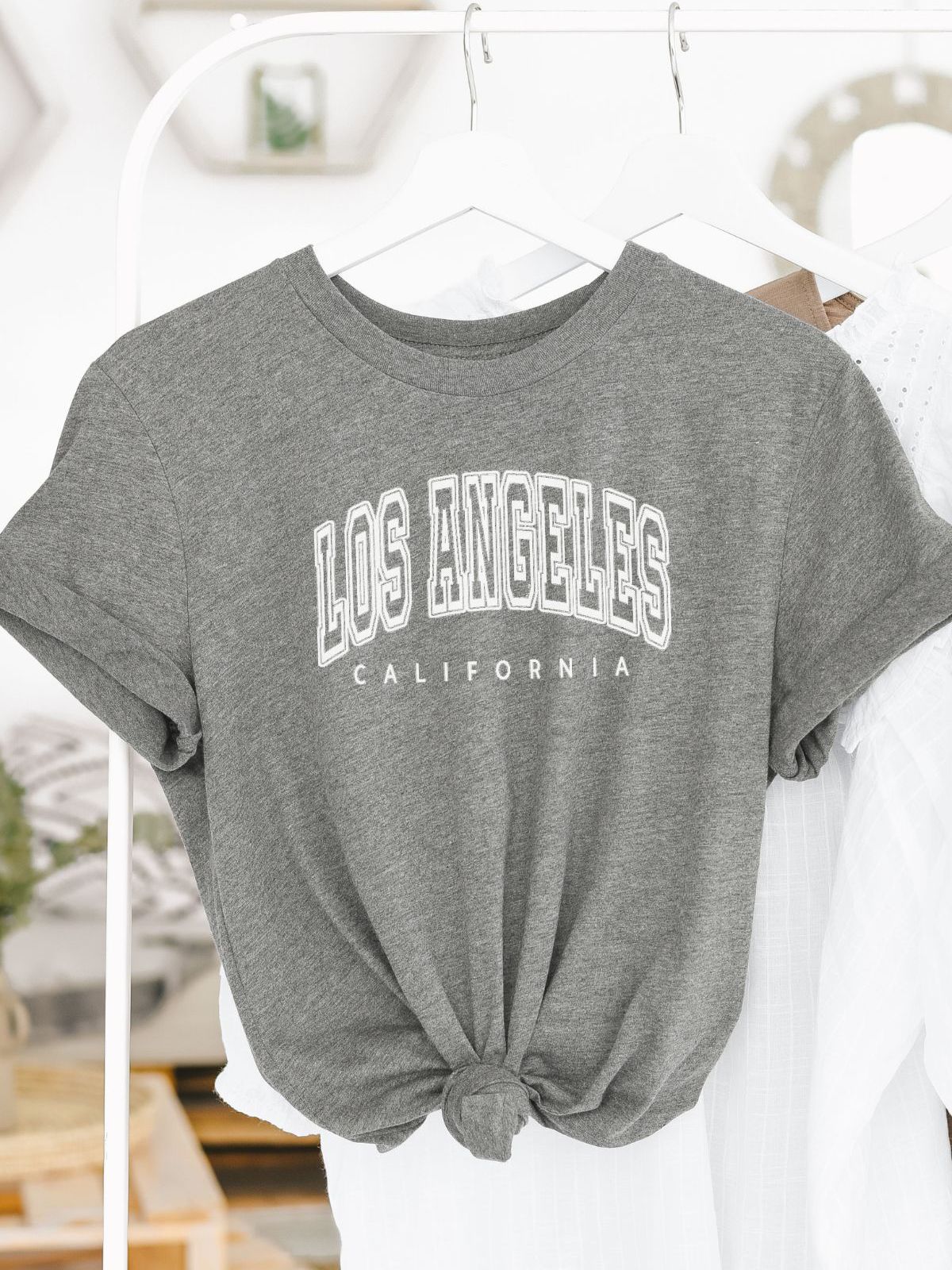 Los Angeles Women'S T-Shirt Casual