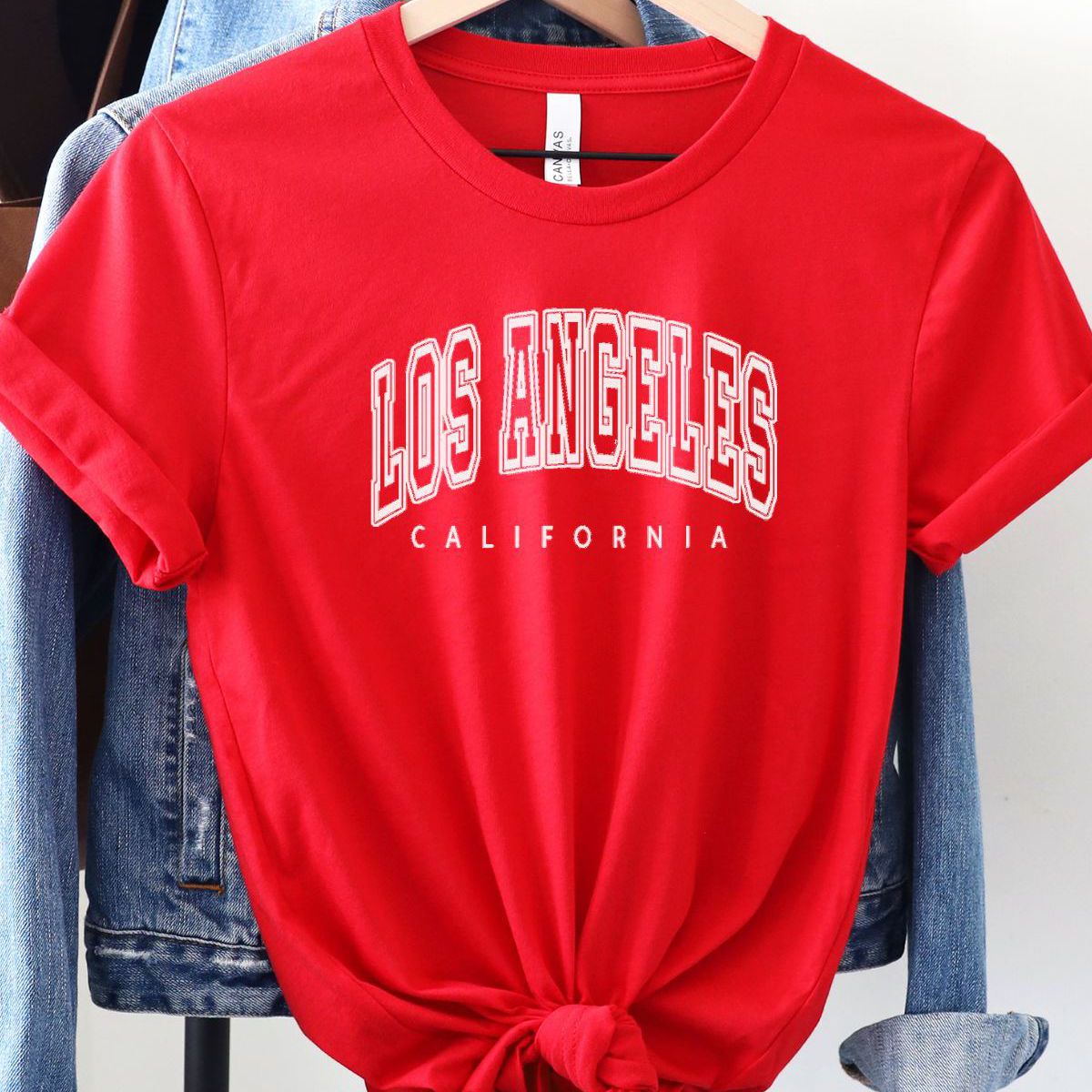 Los Angeles Women'S T-Shirt Casual