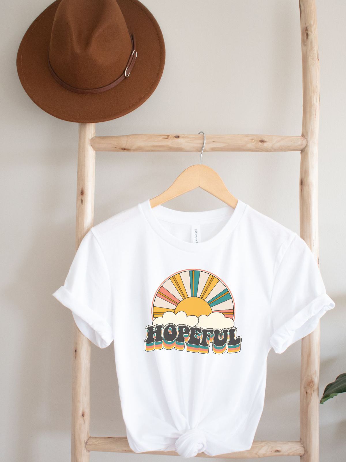 Hopeful Womens T-Shirt Spring