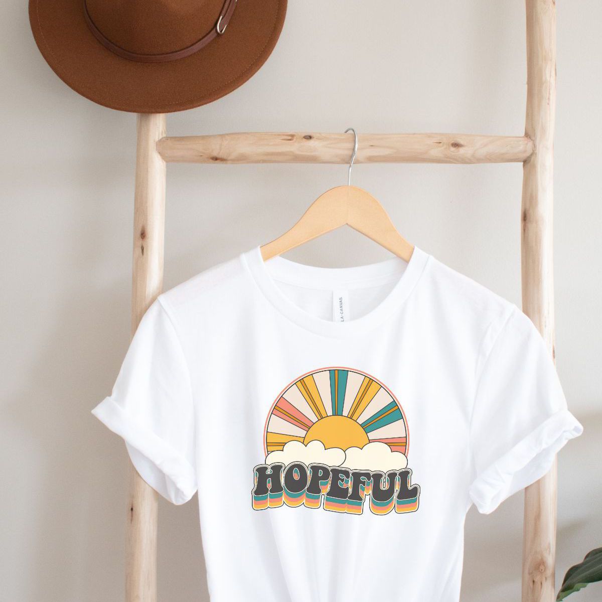 Hopeful Womens T-Shirt Spring