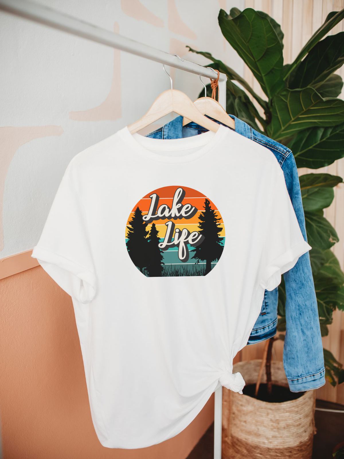 Lake Life Womens Tee Summer