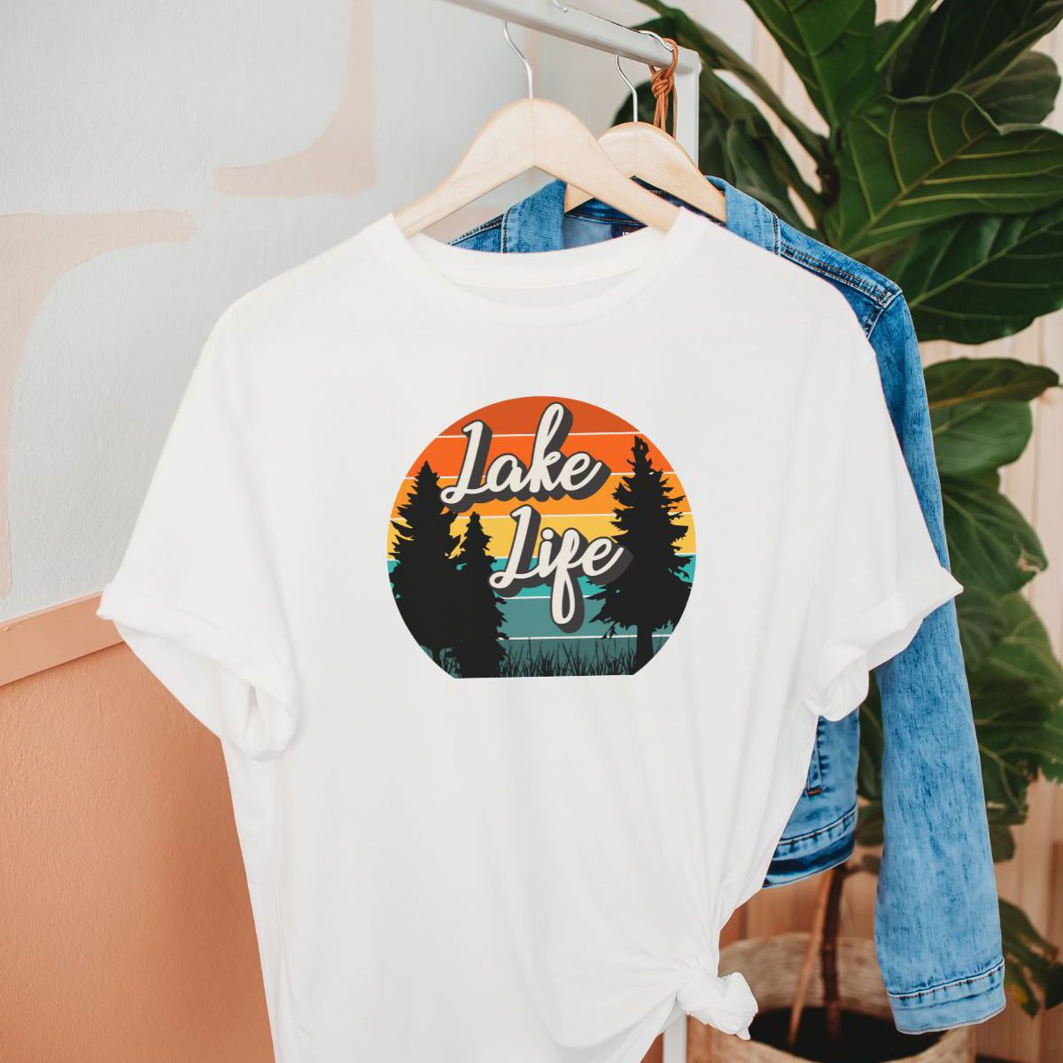 Lake Life Womens Tee Summer