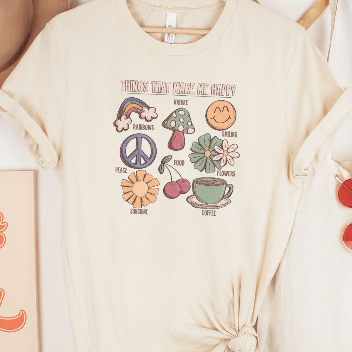 Things That Make Me Happy Womens Tee