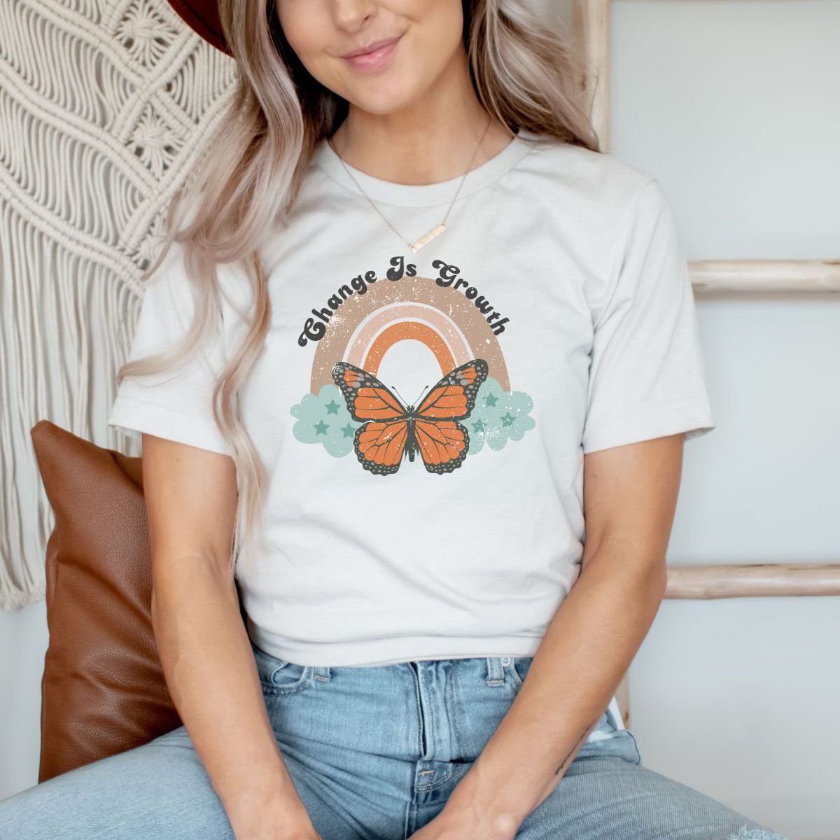 Change Is Growth Women's T-Shirt Spring