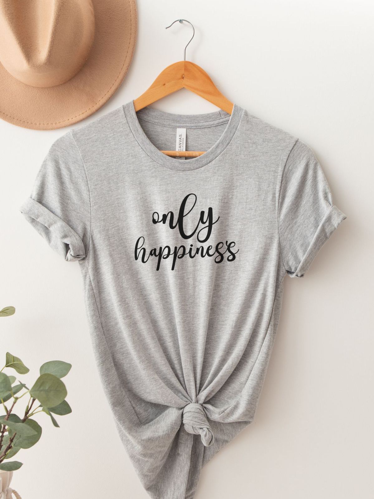 Only Happiness Womens T-Shirt