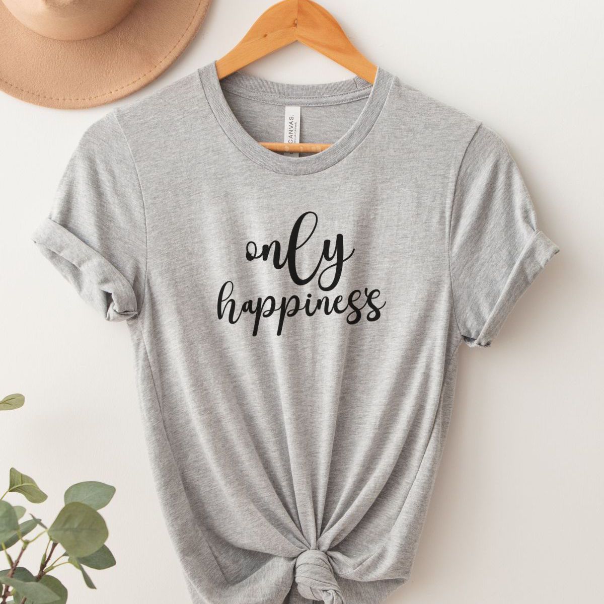 Only Happiness Womens T-Shirt