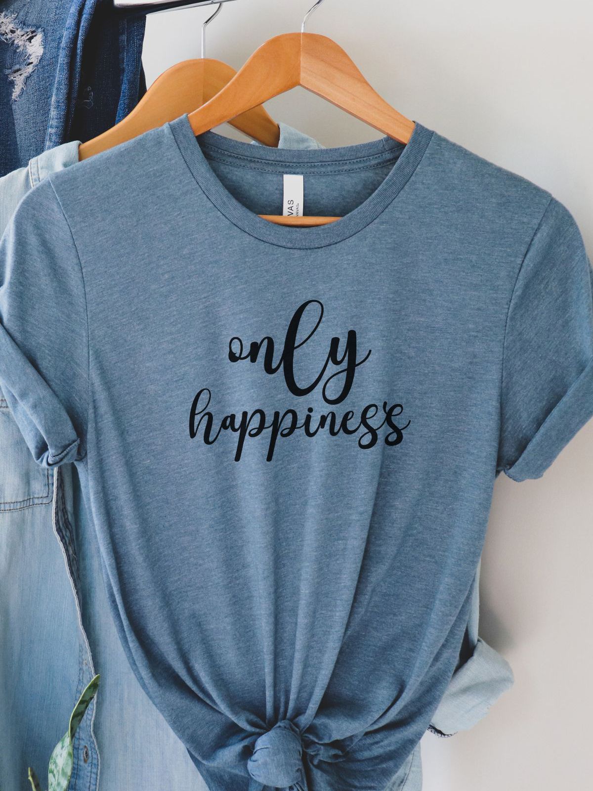 Only Happiness Womens T-Shirt