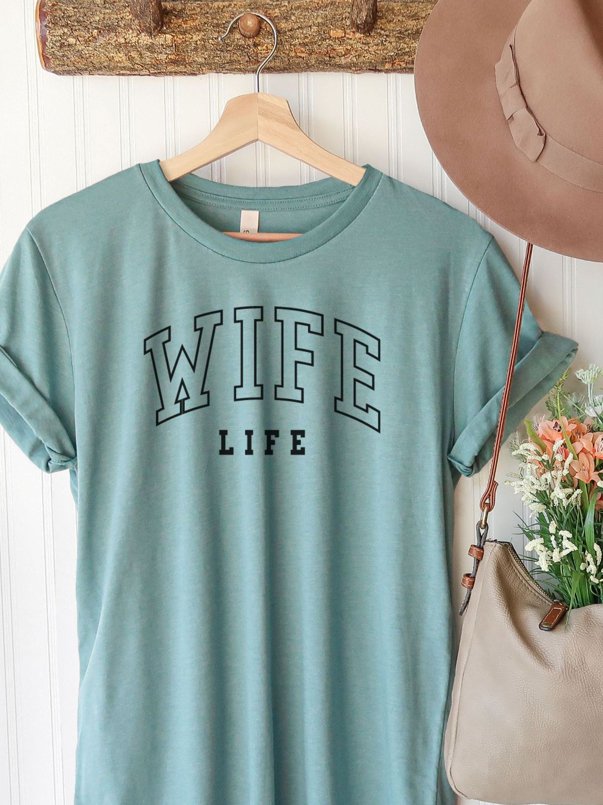 Wife Life Women's T-Shirt Casual