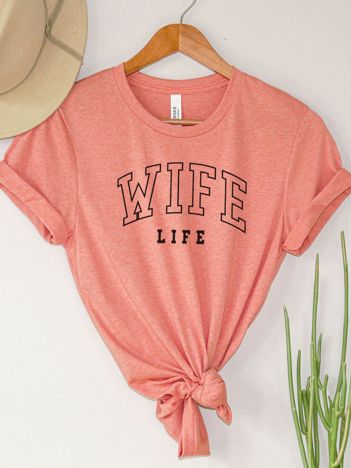 Wife Life Women's T-Shirt Casual