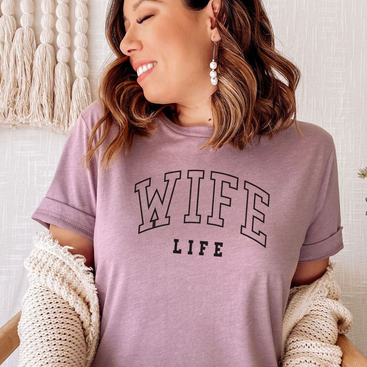 Wife Life Women's T-Shirt Casual