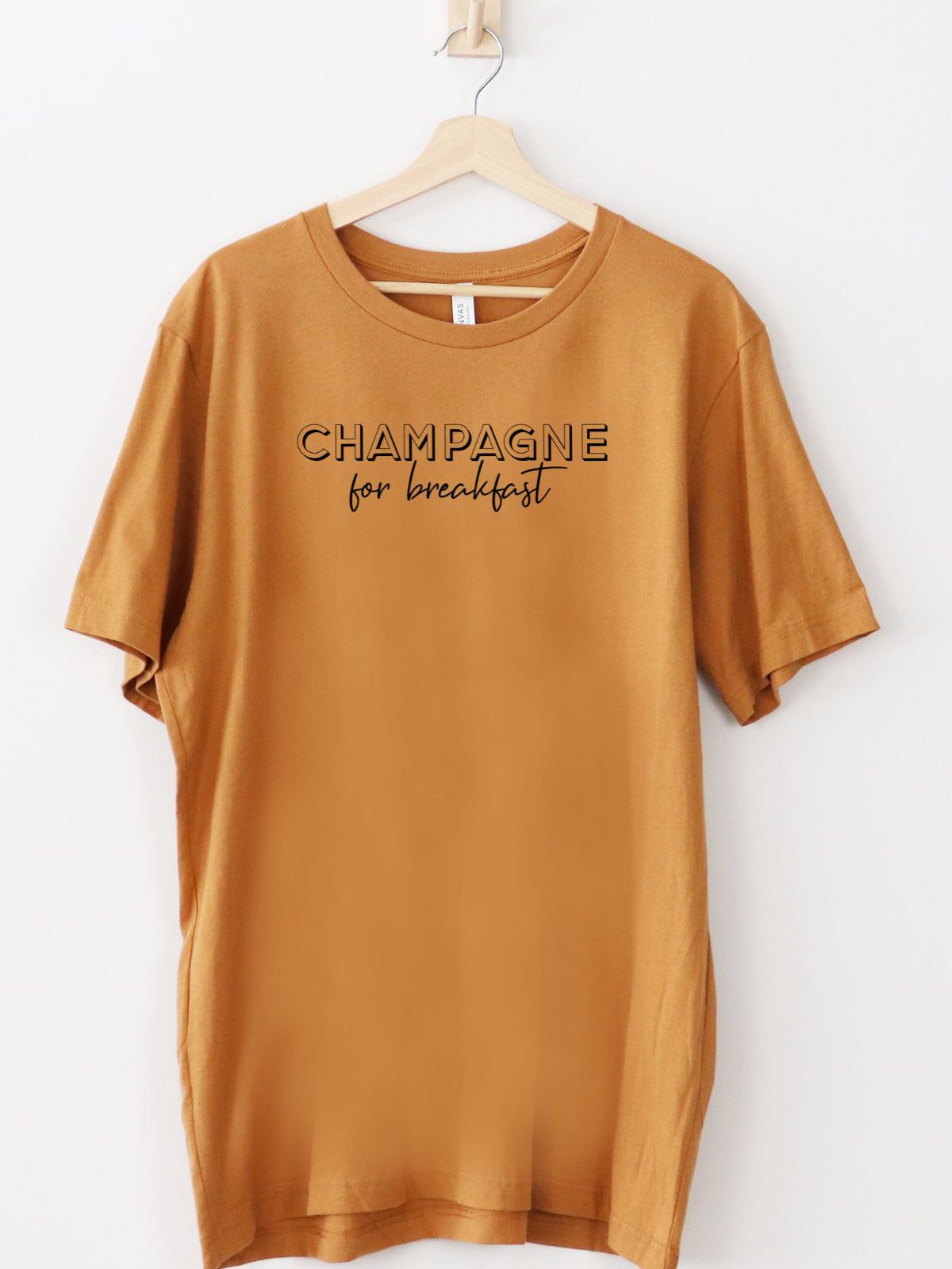 Champagne Breakfast Womens Tee Casual