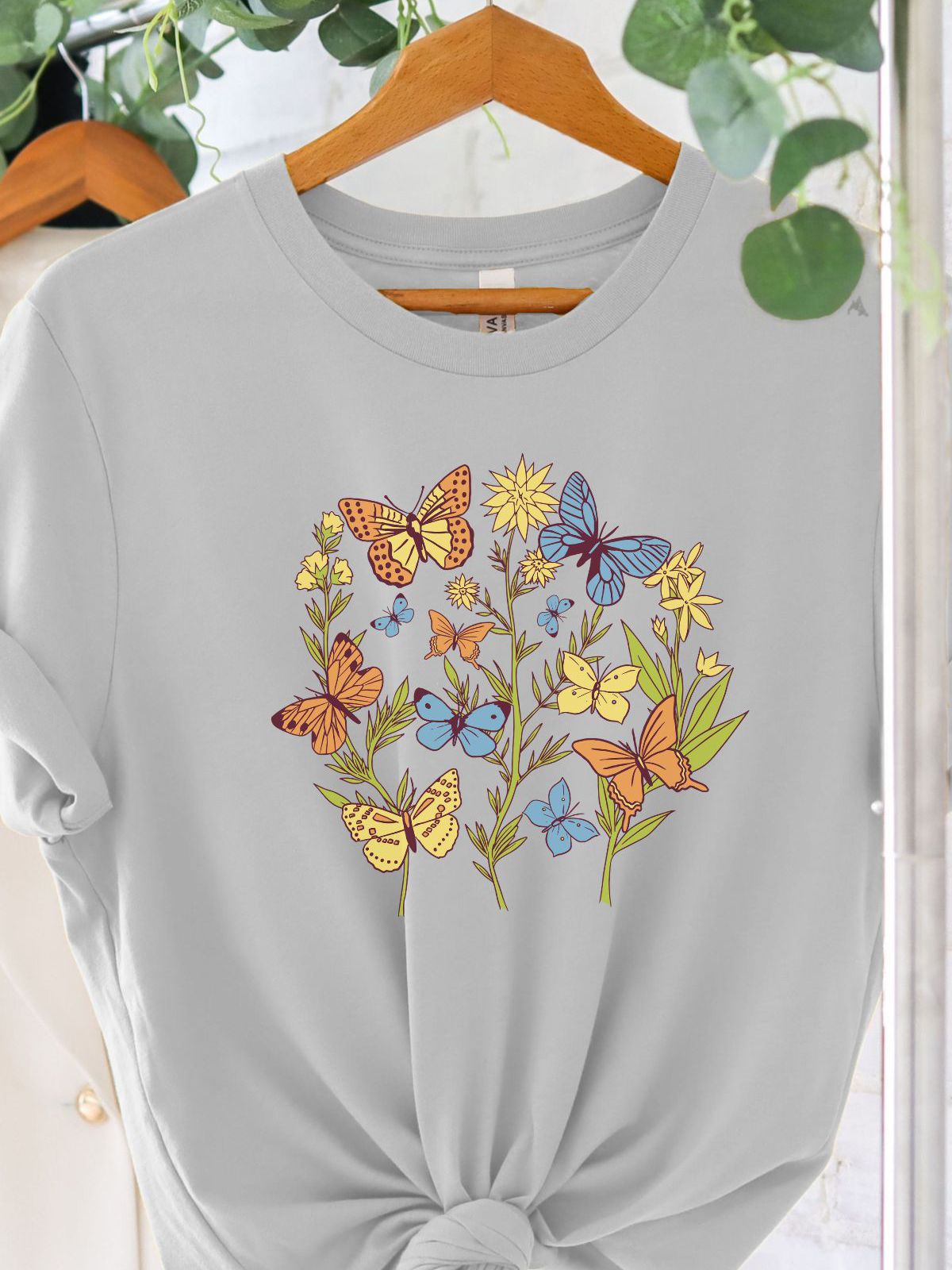 Butterfly Women T-Shirt Spring