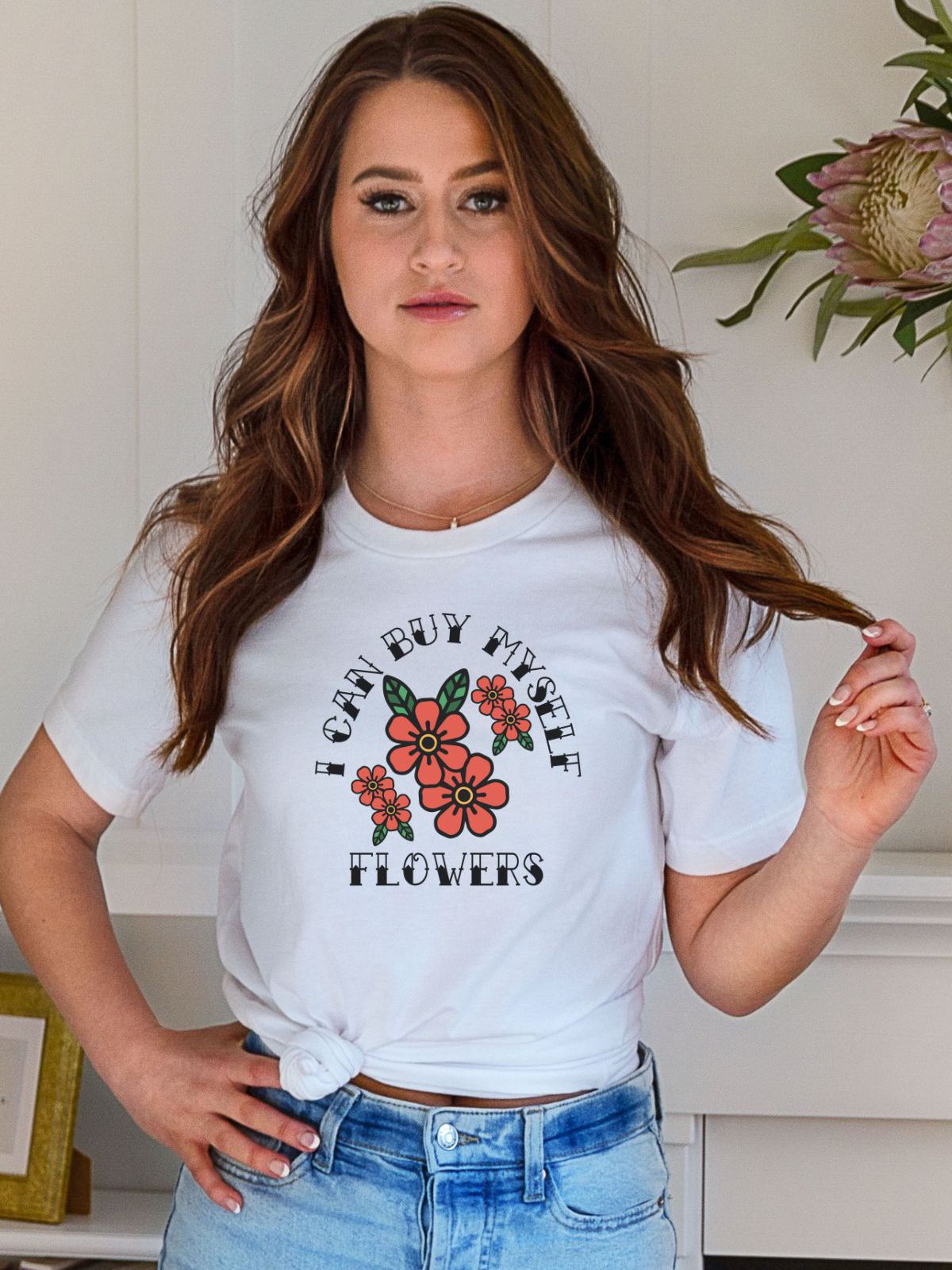 Floral Women T-Shirt Spring