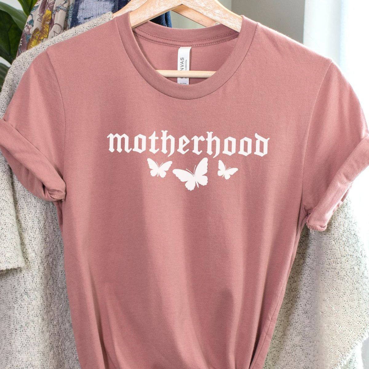 Motherhood Womens T-Shirt Casual