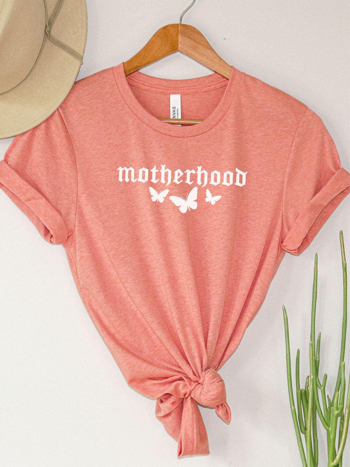 Motherhood Womens T-Shirt Casual
