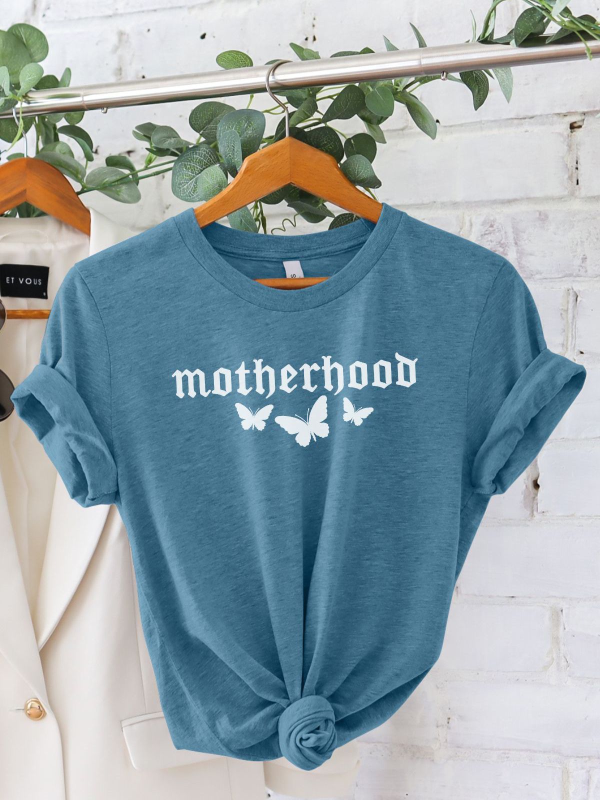Motherhood Womens T-Shirt Casual