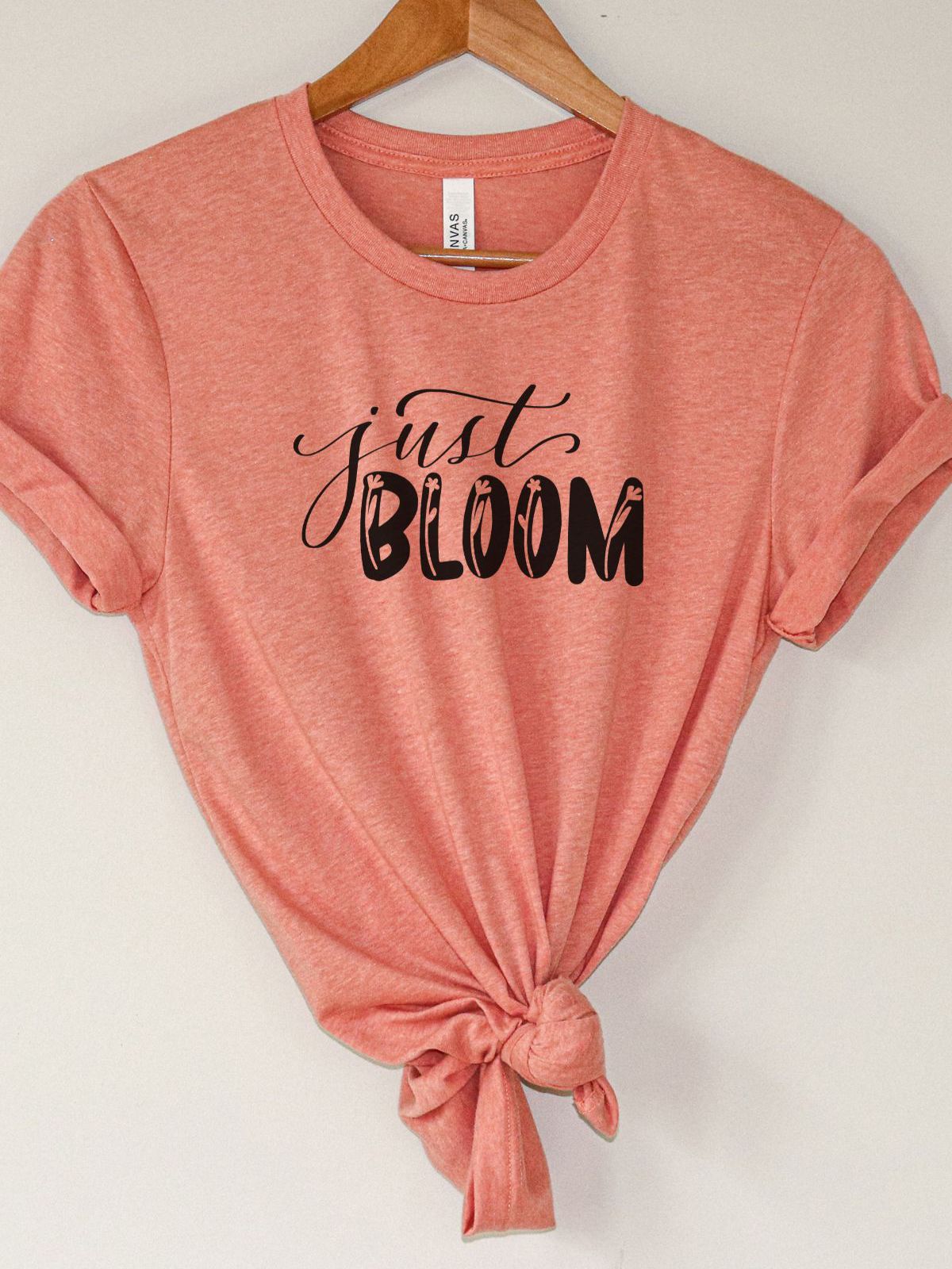 Just Bloom Women's Tee Casual Wear