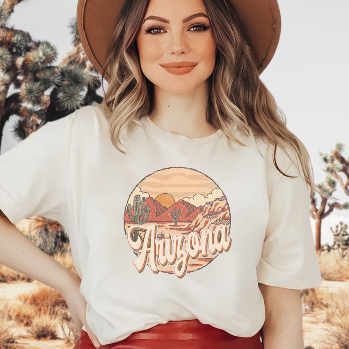 Arizona Women's T-Shirt Desert Style